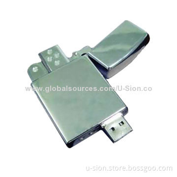 Latest full metal lighter shape USB flash drive with free logo, suitable for promotion order